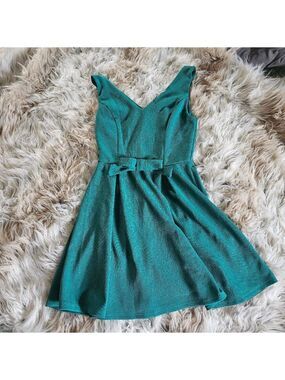 Emerald Sleeveless Dress